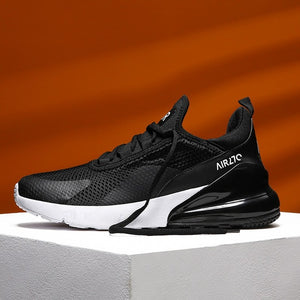 New Running Shoes for Men Jogging Sneakers for Women Air Sole Breathable Mesh Lace-up Outdoor Training Fitness Sport Shoes